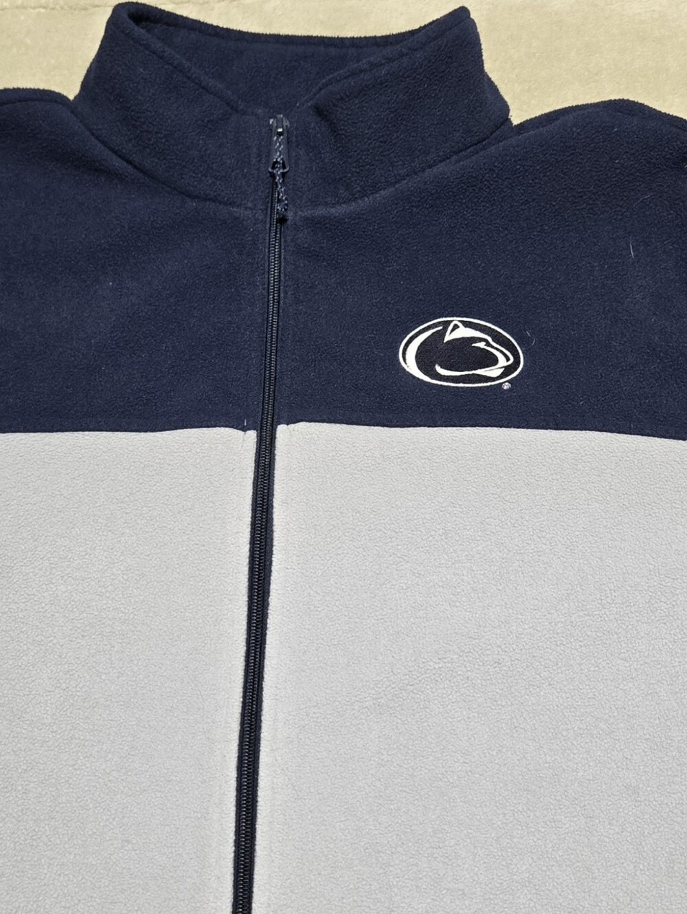 Penn State Columbia Full Zip Fleece Jacket Mens Size XL Nittany Lions NCAA